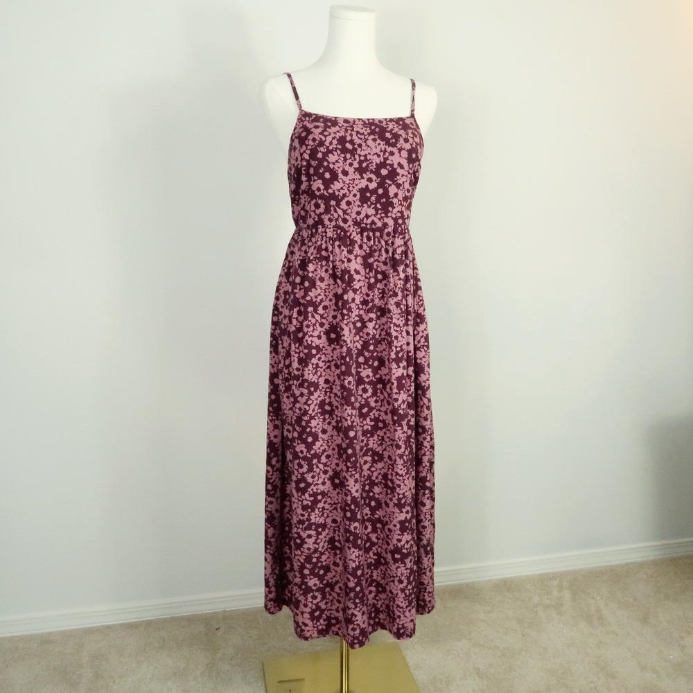 Wild Fable Womens Floral Maxi Dress Size S Boho Cottagecore Pockets Fairycore